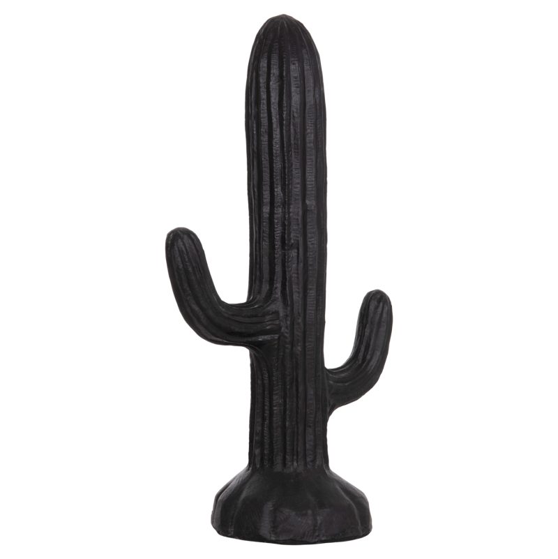 ΔΙΑΚΟΣΜΗΤΙΚΟΣ ΚΑΚΤΟΣ ΔΑΠΕΔΟΥ CACTUS HM4386.01M ΓΥΨΟΣ ΣΕ ΜΑΥΡΟ 54x34x103Υεκ.