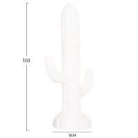 ΔΙΑΚΟΣΜΗΤΙΚΟΣ ΚΑΚΤΟΣ ΔΑΠΕΔΟΥ CACTUS HM4386.02M ΓΥΨΟΣ ΣΕ ΛΕΥΚΟ 54x34x103Υεκ.