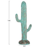 ΔΙΑΚΟΣΜΗΤΙΚΟΣ ΚΑΚΤΟΣ ΔΑΠΕΔΟΥ CACTUS HM4386.03L ΓΥΨΟΣ ΣΕ ΤΙΡΚΟΥΑΖ 63x37x150Υεκ.