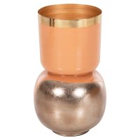 ΕΠΙΤΡΑΠΕΖΙΟ ΔΙΑΚΟΣΜΗΤΙΚΟ BAZO LINGON HM4233.02 ΜΕΤΑΛΛΟ ΣΟΜΟΝ-ΑΣΗΜΙ BRUSHED Φ21x37,5Υ