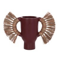 ΕΠΙΤΡΑΠΕΖΙΟ ΔΙΑΚΟΣΜΗΤΙΚΟ ΒΑΖΟ ALICA HM4668.06S ΒΥΣΣΙΝΙ ΤΕΡΑΚΟΤΑ & GRASS--55x19x34Υεκ