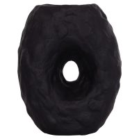 ΕΠΙΤΡΑΠΕΖΙΟ ΔΙΑΚΟΣΜΗΤΙΚΟ ΒΑΖΟ NAMENTIS HM4673.01S ΜΑΥΡΗ ΤΕΡΑΚΟΤΑ--22x13x28Υεκ