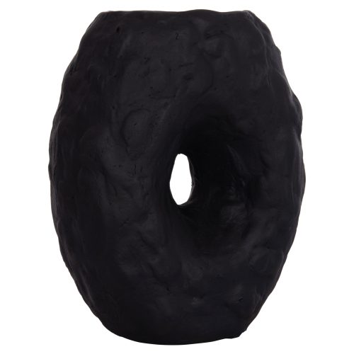 ΕΠΙΤΡΑΠΕΖΙΟ ΔΙΑΚΟΣΜΗΤΙΚΟ ΒΑΖΟ NAMENTIS HM4673.01S ΜΑΥΡΗ ΤΕΡΑΚΟΤΑ--22x13x28Υεκ