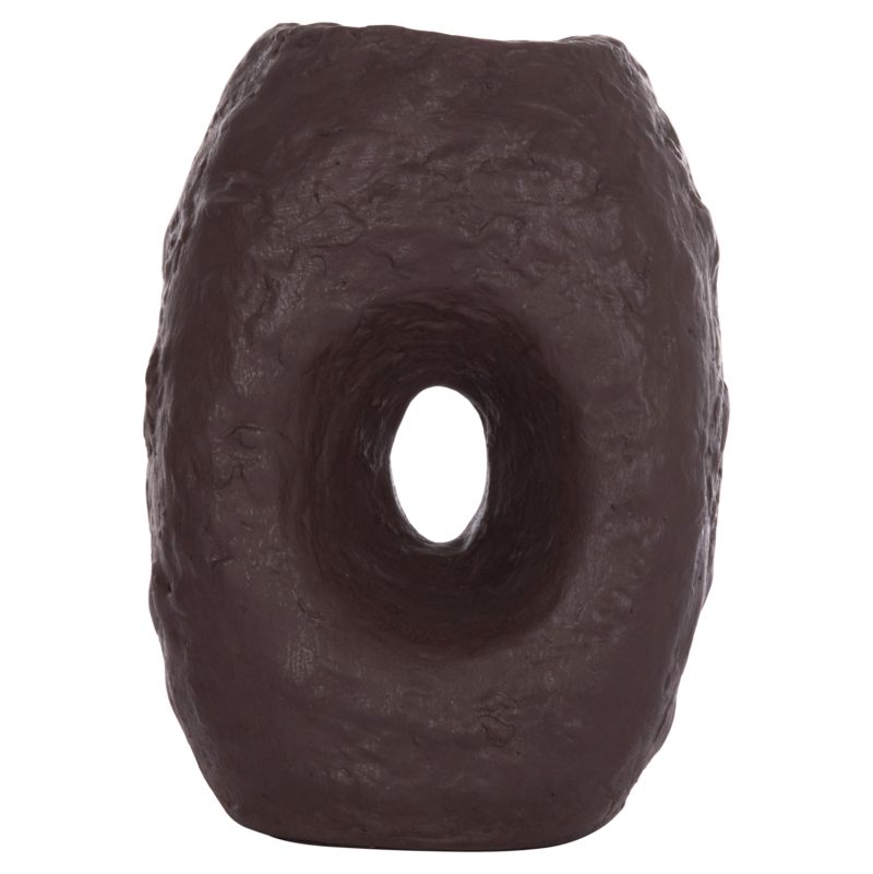 ΕΠΙΤΡΑΠΕΖΙΟ ΔΙΑΚΟΣΜΗΤΙΚΟ ΒΑΖΟ NAMENTIS HM4673.07L ΣΟΚΟΛΑΤΙ ΤΕΡΑΚΟΤΑ--26.5x16x36.5Υεκ