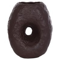 ΕΠΙΤΡΑΠΕΖΙΟ ΔΙΑΚΟΣΜΗΤΙΚΟ ΒΑΖΟ NAMENTIS HM4673.07S ΣΟΚΟΛΑΤΙ ΤΕΡΑΚΟΤΑ--22x13x28Υεκ