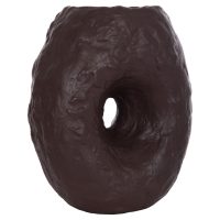 ΕΠΙΤΡΑΠΕΖΙΟ ΔΙΑΚΟΣΜΗΤΙΚΟ ΒΑΖΟ NAMENTIS HM4673.07S ΣΟΚΟΛΑΤΙ ΤΕΡΑΚΟΤΑ--22x13x28Υεκ