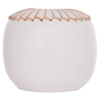 ΕΠΙΤΡΑΠΕΖΙΟ ΔΙΑΚΟΣΜΗΤΙΚΟ ΒΑΖΟ LENNOX HM4675.02L TΕΡΑΚΟΤΑ ΣΕ ΛΕΥΚΟ--Φ22x20Υεκ.