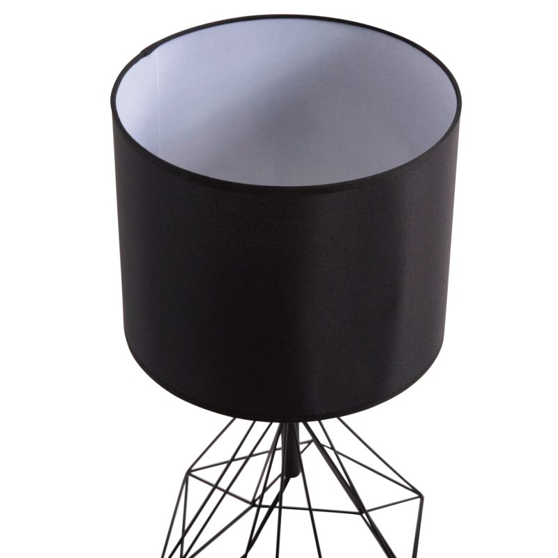 epitrapezio-fotistiko-fb9741611-mayro-me-2 ΕΠΙΤΡΑΠΕΖΙΟ ΦΩΤΙΣΤΙΚΟ GEILO HM7416.11 ΜΑΥΡΟ ΜΕΤΑΛΛΙΚΟ--ΜΑΥΡΟ PVC ΚΑΠΕΛΟ Φ25x48,5Υεκ.