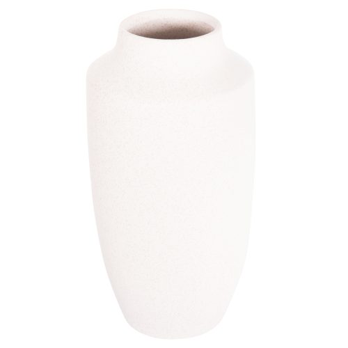 ΕΠΙΤΡΑΠΕΖΙΟ ΚΕΡΑΜΙΚΟ ΔΙΑΚΟΣΜΗΤΙΚΟ ΒΑΖΟ GALAD HM4588.01 ΕΚΡΟΥ ΚΡΥΣΤΑΛΛΙΚΟ Φ16x32Υεκ