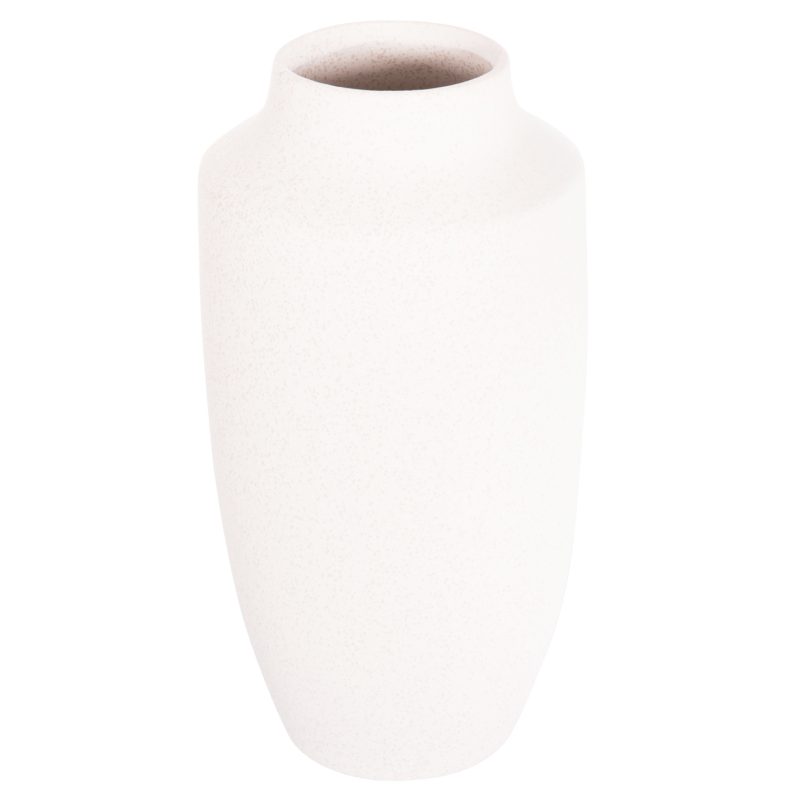 ΕΠΙΤΡΑΠΕΖΙΟ ΚΕΡΑΜΙΚΟ ΔΙΑΚΟΣΜΗΤΙΚΟ ΒΑΖΟ GALAD HM4588.01 ΕΚΡΟΥ ΚΡΥΣΤΑΛΛΙΚΟ Φ16x32Υεκ