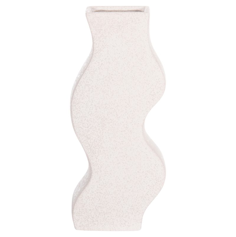 ΕΠΙΤΡΑΠΕΖΙΟ ΚΕΡΑΜΙΚΟ ΔΙΑΚΟΣΜΗΤΙΚΟ ΣΕΙΡΑ SEBOR HM4589.01 ΕΚΡΟΥ ΚΡΥΣΤΑΛΛΙΚΟ 14x6.5x30Υεκ