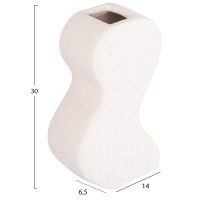 ΕΠΙΤΡΑΠΕΖΙΟ ΚΕΡΑΜΙΚΟ ΔΙΑΚΟΣΜΗΤΙΚΟ ΣΕΙΡΑ SEBOR HM4590.01 ΚΡΥΣΤΑΛΛ.ΕΚΡΟΥ 13x6x22Υεκ