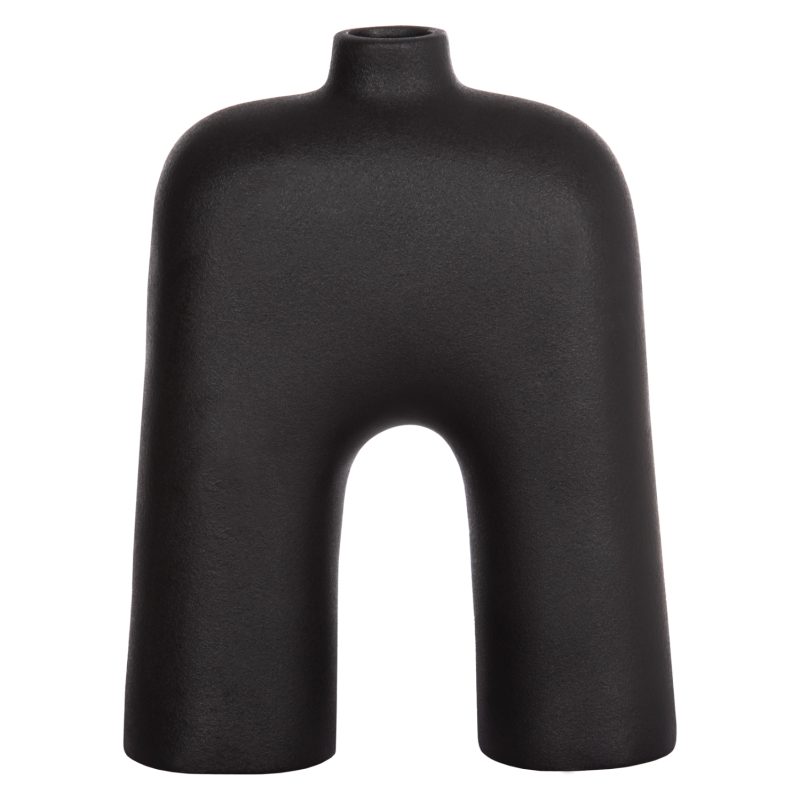 ΕΠΙΤΡΑΠΕΖΙΟ ΚΕΡΑΜΙΚΟ ΔΙΑΚΟΣΜΗΤΙΚΟ ΣΕΙΡΑ ISIL HM4599.02 ΜΑΥΡΟ ΜΑΤ 22x8x29Υεκ