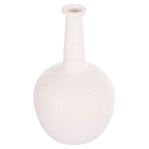 ΕΠΙΤΡΑΠΕΖΙΟ ΚΕΡΑΜΙΚΟ ΔΙΑΚΟΣΜΗΤΙΚΟ ELENDIL HM4593.01 ΥΠΟΛΕΥΚΟ ΚΡΥΣΤΑΛΛΙΚΟ Φ15x25Υεκ