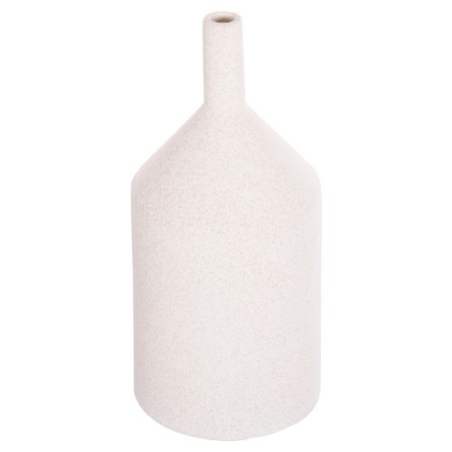 ΕΠΙΤΡΑΠΕΖΙΟ ΚΕΡΑΜΙΚΟ ΔΙΑΚΟΣΜΗΤΙΚΟ GALAD HM4608.01 ΚΡΥΣΤΑΛΛΙΚΟ ΥΠΟΛΕΥΚΟ Φ13x30Υεκ