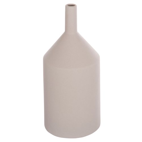 ΕΠΙΤΡΑΠΕΖΙΟ ΚΕΡΑΜΙΚΟ ΔΙΑΚΟΣΜΗΤΙΚΟ GALAD HM4608.03 ΓΚΡΙ ΜΑΤ Φ13x30Υεκ