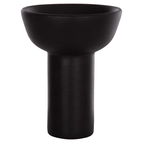 ΕΠΙΤΡΑΠΕΖΙΟ ΚΕΡΑΜΙΚΟ ΔΙΑΚΟΣΜΗΤΙΚΟ ELENDIL HM4603.02 ΜΑΥΡΟ ΜΑΤ Φ20x26.5Υεκ