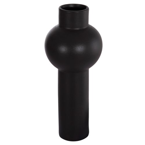 ΕΠΙΤΡΑΠΕΖΙΟ ΚΕΡΑΜΙΚΟ ΔΙΑΚΟΣΜΗΤΙΚΟ SCEPTER HM4604.02 ΜΑΥΡΟ ΜΑΤ Φ17x39Υεκ