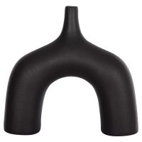 ΕΠΙΤΡΑΠΕΖΙΟ ΚΕΡΑΜΙΚΟ ΔΙΑΚΟΣΜΗΤΙΚΟ ΣΕΙΡΑ ISIL HM4601.02 ΜΑΥΡΟ ΜΑΤ 35x10x32.5Υεκ