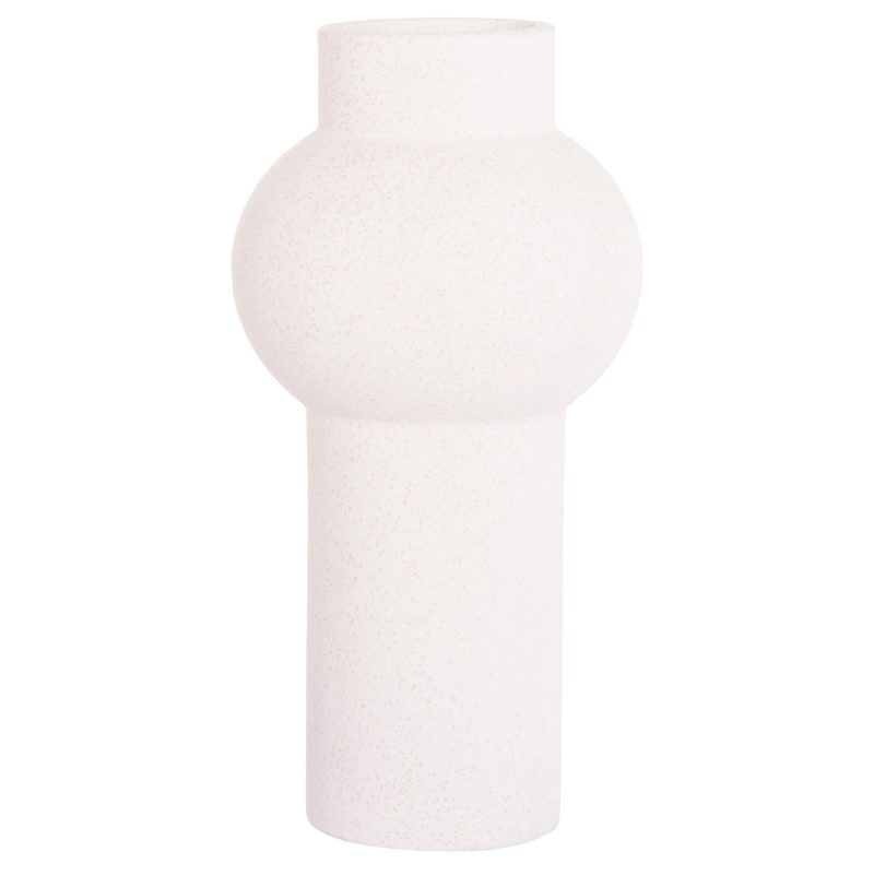 ΕΠΙΤΡΑΠΕΖΙΟ ΚΕΡΑΜΙΚΟ ΔΙΑΚΟΣΜΗΤΙΚΟ SCEPTER HM4605.01 ΥΠΟΛΕΥΚΟ ΚΡΥΣΤΑΛΛΙΚΟ Φ15x30Υεκ