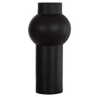 ΕΠΙΤΡΑΠΕΖΙΟ ΚΕΡΑΜΙΚΟ ΔΙΑΚΟΣΜΗΤΙΚΟ SCEPTER HM4605.02 ΜΑΥΡΟ ΜΑΤ Φ15x30Υ εκ.