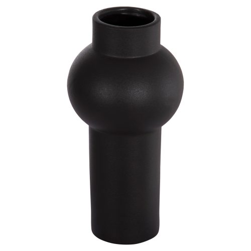 ΕΠΙΤΡΑΠΕΖΙΟ ΚΕΡΑΜΙΚΟ ΔΙΑΚΟΣΜΗΤΙΚΟ SCEPTER HM4605.02 ΜΑΥΡΟ ΜΑΤ Φ15x30Υ εκ.