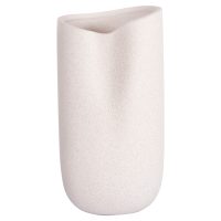 ΕΠΙΤΡΑΠΕΖΙΟ ΚΕΡΑΜΙΚΟ ΔΙΑΚΟΣΜΗΤΙΚΟ GLAΖΕ HM4607.01 ΥΠΟΛΕΥΚΟ ΚΡΥΣΤΑΛΛΙΚΟ 15x15x30Υεκ