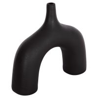 ΕΠΙΤΡΑΠΕΖΙΟ ΚΕΡΑΜΙΚΟ ΔΙΑΚΟΣΜΗΤΙΚΟ ΣΕΙΡΑ ISIL HM4601.02 ΜΑΥΡΟ ΜΑΤ 35x10x32.5Υεκ