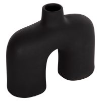 ΕΠΙΤΡΑΠΕΖΙΟ ΚΕΡΑΜΙΚΟ ΔΙΑΚΟΣΜΗΤΙΚΟ ISIL HM4600.02 ΜΑΥΡΟ ΜΑΤ 27x9,5x22,5Y εκ.