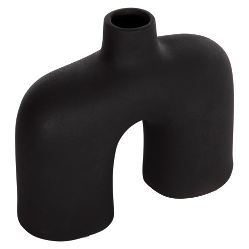 ΕΠΙΤΡΑΠΕΖΙΟ ΚΕΡΑΜΙΚΟ ΔΙΑΚΟΣΜΗΤΙΚΟ ISIL HM4600.02 ΜΑΥΡΟ ΜΑΤ 27x9,5x22,5Y εκ.