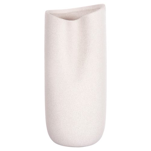 ΕΠΙΤΡΑΠΕΖΙΟ ΚΕΡΑΜΙΚΟ ΔΙΑΚΟΣΜΗΤΙΚΟ GLAΖΕ HM4606.01 ΚΡΥΣΤΑΛΛΙΚΟ ΥΠΟΛΕΥΚΟ 17x16,5x37Υεκ