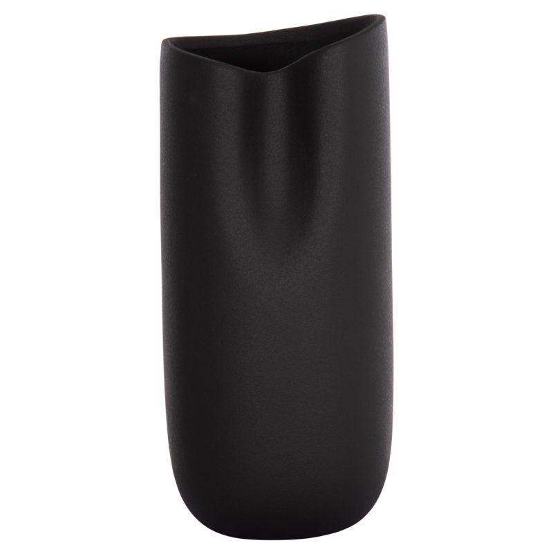 ΕΠΙΤΡΑΠΕΖΙΟ ΚΕΡΑΜΙΚΟ ΔΙΑΚΟΣΜΗΤΙΚΟ GLAΖΕ HM4606.02 ΜΑΥΡΟ ΜΑΤ 17x16,5x37Υεκ