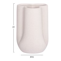 epitrapezio-keramiko-diakosmitiko-fb9461-1 ΕΠΙΤΡΑΠΕΖΙΟ ΚΕΡΑΜΙΚΟ ΔΙΑΚΟΣΜΗΤΙΚΟ GLAΖΕ HM4613.01 ΚΡΥΣΤΑΛΛΙΚΟ ΥΠΟΛΕΥΚΟ Φ16x22Υεκ