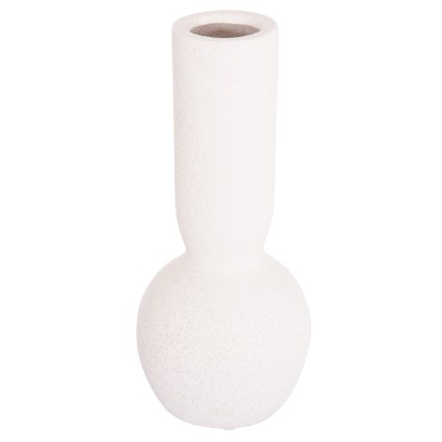 ΕΠΙΤΡΑΠΕΖΙΟ ΚΕΡΑΜΙΚΟ ΔΙΑΚΟΣΜΗΤΙΚΟ GALAD HM4616.01 ΚΡΥΣΤΑΛΛΙΚΟ ΥΠΟΛΕΥΚΟ Φ11x26Υεκ