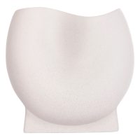 ΕΠΙΤΡΑΠΕΖΙΟ ΚΕΡΑΜΙΚΟ ΔΙΑΚΟΣΜΗΤΙΚΟ GLAΖΕ HM4610.01 ΥΠΟΛΕΥΚΟ ΚΡΥΣΤΑΛΛΙΚΟ 26x14x25Υεκ