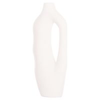 ΕΠΙΤΡΑΠΕΖΙΟ ΚΕΡΑΜΙΚΟ ΔΙΑΚΟΣΜΗΤΙΚΟ ΣΕΙΡΑ SEBOR HM4625 ΥΠΟΛΕΥΚΟ ΚΡΥΣΤΑΛΛΙΚΟ 20x9x45Υεκ