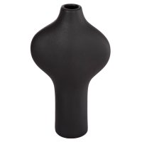 ΕΠΙΤΡΑΠΕΖΙΟ ΚΕΡΑΜΙΚΟ ΔΙΑΚΟΣΜΗΤΙΚΟ ΣΕΙΡΑ ARKEN HM4621.02 ΜΑΥΡΟ ΜΑΤ 18,5x8,5x32Υεκ