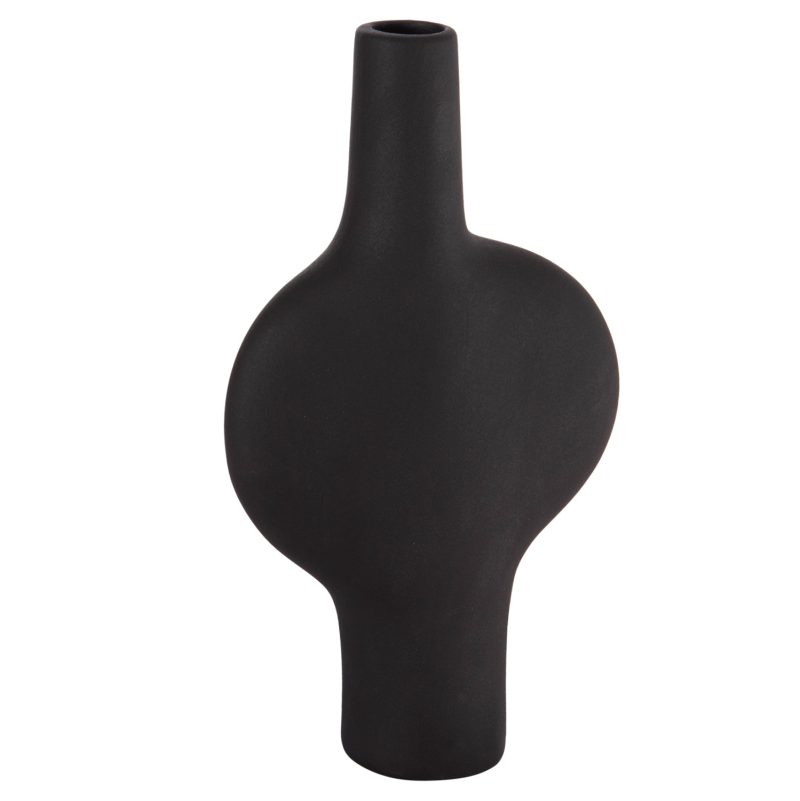 ΕΠΙΤΡΑΠΕΖΙΟ ΚΕΡΑΜΙΚΟ ΔΙΑΚΟΣΜΗΤΙΚΟ ΣΕΙΡΑ ARKEN HM4620.02 ΜΑΥΡΟ ΜΑΤ 19x7,5x33,5Υεκ