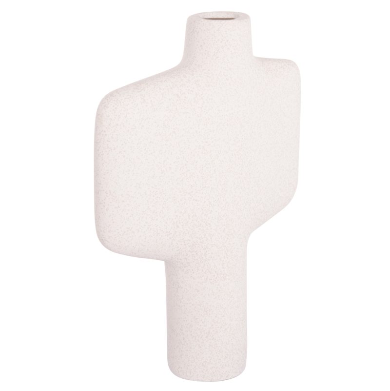 ΕΠΙΤΡΑΠΕΖΙΟ ΚΕΡΑΜΙΚΟ ΔΙΑΚΟΣΜΗΤΙΚΟ ΣΕΙΡΑ ARKEN HM4622.01 ΚΡΥΣΤΑΛΛ.ΥΠΟΛΕΥΚΟ 22.5x7.5x34Υεκ