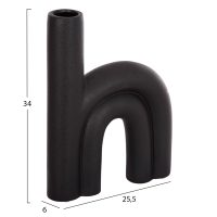 epitrapezio-keramiko-diakosmitiko-fb9463-1 ΕΠΙΤΡΑΠΕΖΙΟ ΚΕΡΑΜΙΚΟ ΔΙΑΚΟΣΜΗΤΙΚΟ ARCON HM4638.02 ΜΑΥΡΟ ΜΑΤ 25,5x6x34Υεκ