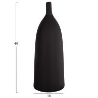 epitrapezio-keramiko-diakosmitiko-fb9463-1 ΕΠΙΤΡΑΠΕΖΙΟ ΚΕΡΑΜΙΚΟ ΔΙΑΚΟΣΜΗΤΙΚΟ GALAD HM4633.02 ΜΑΥΡΟ ΜΑΤ Φ18x49Υ εκ.