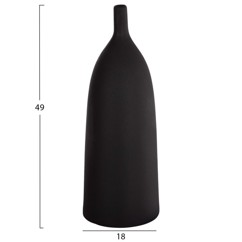 epitrapezio-keramiko-diakosmitiko-fb9463-1 ΕΠΙΤΡΑΠΕΖΙΟ ΚΕΡΑΜΙΚΟ ΔΙΑΚΟΣΜΗΤΙΚΟ GALAD HM4633.02 ΜΑΥΡΟ ΜΑΤ Φ18x49Υ εκ.