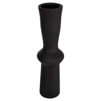 ΕΠΙΤΡΑΠΕΖΙΟ ΚΕΡΑΜΙΚΟ ΔΙΑΚΟΣΜΗΤΙΚΟ SCEPTER HM4637.02 ΜΑΥΡΟ ΜΑΤ Φ14x50Υεκ