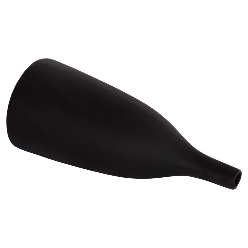 ΕΠΙΤΡΑΠΕΖΙΟ ΚΕΡΑΜΙΚΟ ΔΙΑΚΟΣΜΗΤΙΚΟ GALAD HM4635.02 ΜΑΥΡΟ ΜΑΤ Φ14x33,5Υεκ