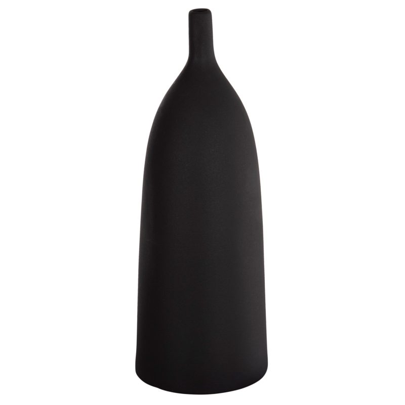 epitrapezio-keramiko-diakosmitiko-fb9463 ΕΠΙΤΡΑΠΕΖΙΟ ΚΕΡΑΜΙΚΟ ΔΙΑΚΟΣΜΗΤΙΚΟ GALAD HM4633.02 ΜΑΥΡΟ ΜΑΤ Φ18x49Υ εκ.