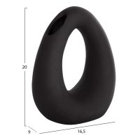 epitrapezio-keramiko-diakosmitiko-fb9464-1 ΕΠΙΤΡΑΠΕΖΙΟ ΚΕΡΑΜΙΚΟ ΔΙΑΚΟΣΜΗΤΙΚΟ ELLIPTO HM4644.02 ΜΑΥΡΟ ΜΑΤ 16,5x9x20Υεκ