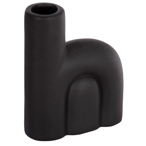 ΕΠΙΤΡΑΠΕΖΙΟ ΚΕΡΑΜΙΚΟ ΔΙΑΚΟΣΜΗΤΙΚΟ ARCON HM4640.02 ΜΑΥΡΟ ΜΑΤ 19x7x24Υ εκ.