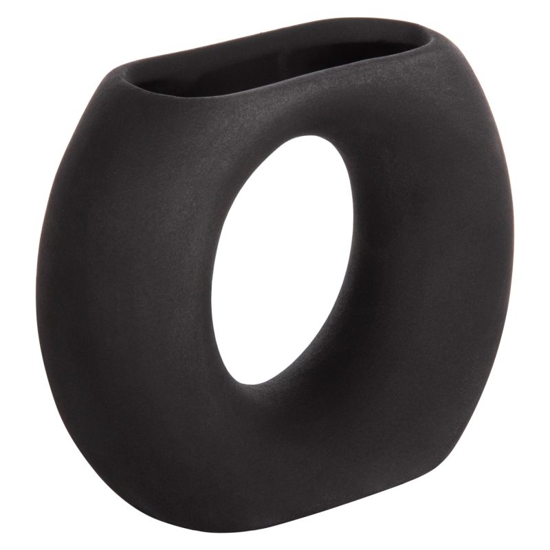 epitrapezio-keramiko-diakosmitiko-fb9464 ΕΠΙΤΡΑΠΕΖΙΟ ΚΕΡΑΜΙΚΟ ΔΙΑΚΟΣΜΗΤΙΚΟ ELLIPTO HM4646.02 ΜΑΥΡΟ ΜΑΤ 18x6,5x14Υεκ