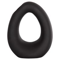 epitrapezio-keramiko-diakosmitiko-fb9464-2 ΕΠΙΤΡΑΠΕΖΙΟ ΚΕΡΑΜΙΚΟ ΔΙΑΚΟΣΜΗΤΙΚΟ ELLIPTO HM4644.02 ΜΑΥΡΟ ΜΑΤ 16,5x9x20Υεκ