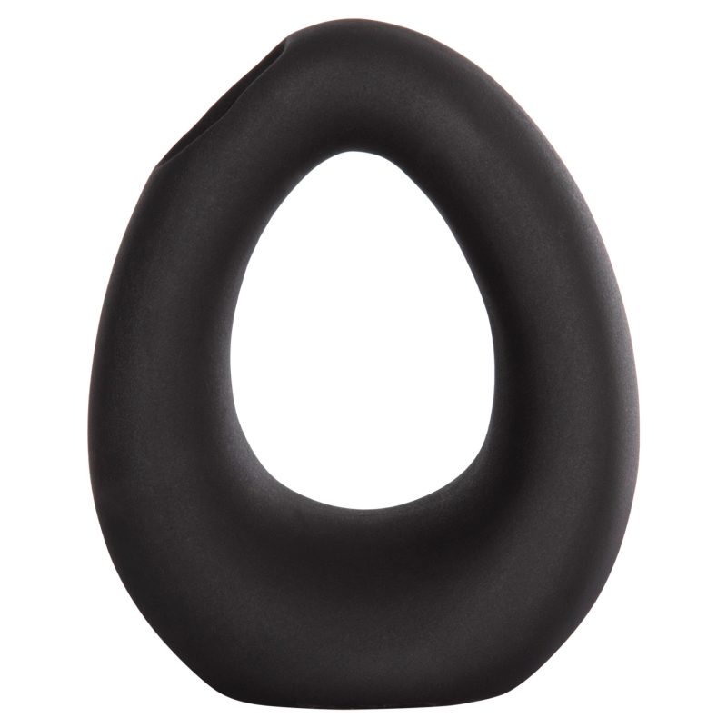 epitrapezio-keramiko-diakosmitiko-fb9464-2 ΕΠΙΤΡΑΠΕΖΙΟ ΚΕΡΑΜΙΚΟ ΔΙΑΚΟΣΜΗΤΙΚΟ ELLIPTO HM4644.02 ΜΑΥΡΟ ΜΑΤ 16,5x9x20Υεκ